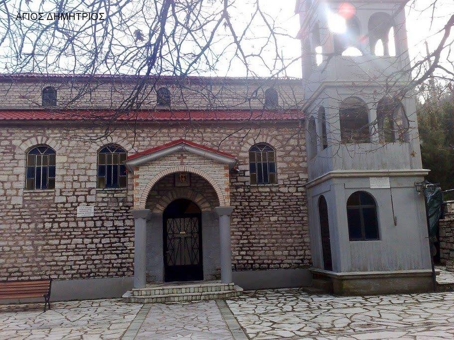 Ο ναός του Αγίου Δημητρίου στο Λιβαδοχώρι